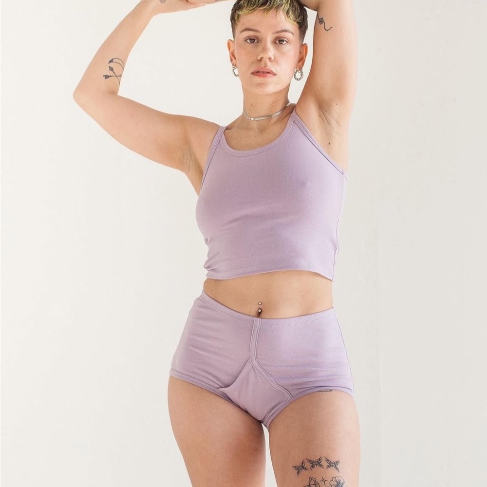 ARQ Lilac Crop Tank